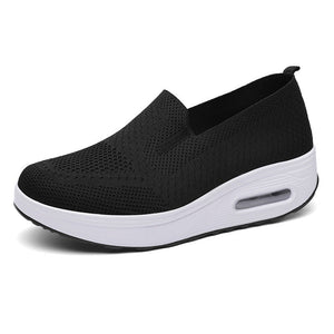 🌞Summer Funny Big Sale 30% Off -Summer fly-knit mesh thick-soled ladies Sneakers