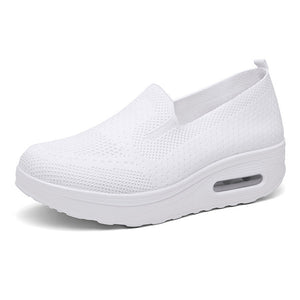 🌞Summer Funny Big Sale 30% Off -Summer fly-knit mesh thick-soled ladies Sneakers