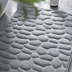 Tapis de bain antidérapant et ultra absorbant