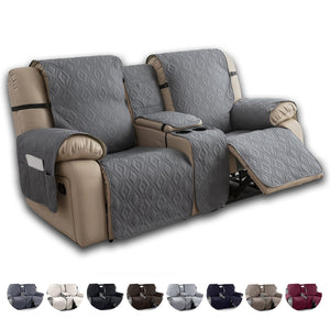 Bellaget™(🔥OFFRE SPÉCIALE - 30% DE RÉDUCTION) Housse de causeuse inclinable 100 % étanche avec console
