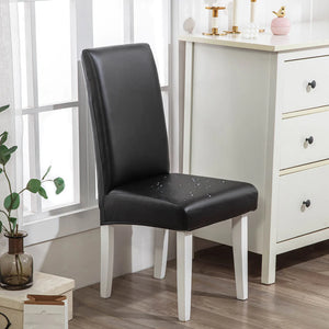 🔥Home Decor Festival - 30 % de réduction - Housse de chaise imperméable en cuir PU