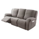 Housses pour fauteuils inclinables en jacquard pour 1/2/3 sièges