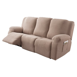 Housses pour fauteuils inclinables en jacquard pour 1/2/3 sièges