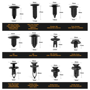 Retainer Clips Car Rivets Fasteners Kit (🎁 New Year Special Offer - 50% Off)