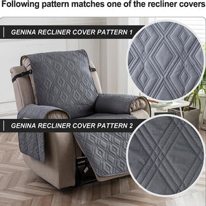 Bellaget™(🔥OFFRE SPÉCIALE - 30% DE RÉDUCTION)Housse de fauteuil inclinable 100 % étanche en forme de losange pour 1/2/3 sièges