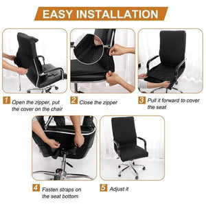 Rotative Housse de Chaise de Bureau