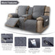 Bellaget™(🔥OFFRE SPÉCIALE - 30% DE RÉDUCTION) Housse de causeuse inclinable 100 % étanche avec console