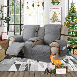 Bellaget™(🔥OFFRE SPÉCIALE - 30% DE RÉDUCTION) Housse de causeuse inclinable 100 % étanche avec console