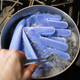 Gants de lavage de vaisselle en silicone en caoutchouc magique